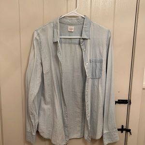 J Crew chambray/jean shirt